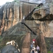 Sigiriya -leeuwenpoort - zijn bijna boven