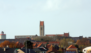 Tielt in de verte