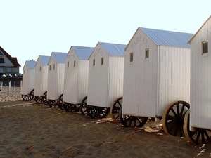 strandhuisjes op wielen