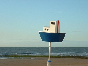 strandpaal, herkeningspunt voor kinderen