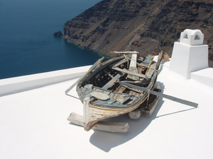 santorini oude boot