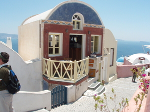 santorini klein caf