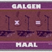 GALGEN MAAL