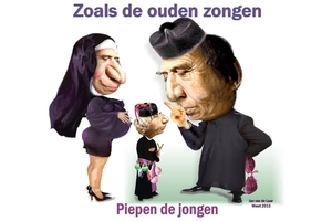 ZOALS DE OUDEN ZONGEN, PIEPEN DE JONGEN