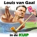 LOUIS VAN GAAL, IN DE KUIP, KARIKATUUR