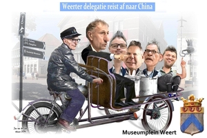 WEERTER DELEGATIE NAAR CHINA