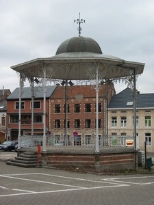 196-Muziekkiosk-1889 op gemeenteplein