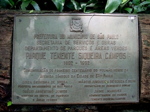 051 Sao Paulo  Park Tenente