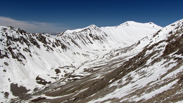 UITZICHT VANOP DE BERGPAS