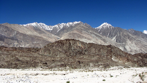 PANORAMA OP DE LADAKH RANGE