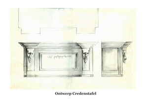 Ontwerp credenstafel