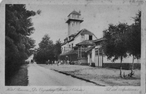 De vrijenberg, links paard en wagen