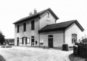 Treinstation Loenen 1939