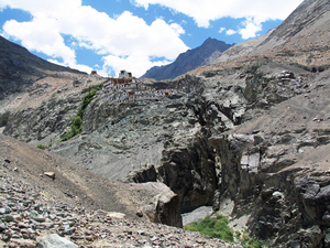 DISKIT GOMPA LIJKT WEL STRATEGISCHE GELEGEN