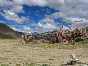 IN DE VERTE DOEMEN DE HIMALAYA PIEKEN OP