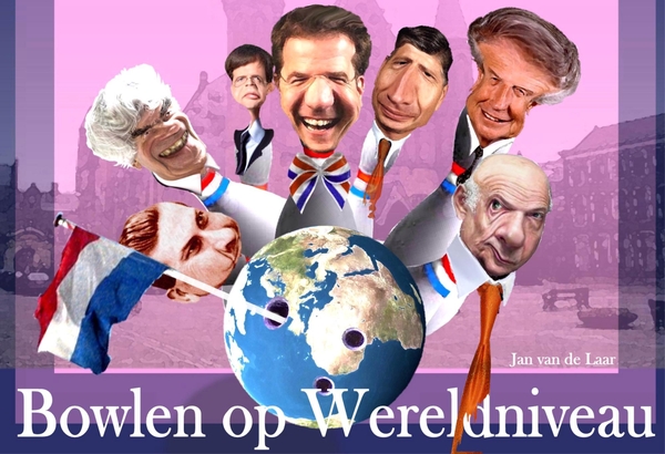 POLITIEK,WOORDSPELINGEN, BOWLEN OP WERELDNIVEAU,JAN VAN DE LAAR