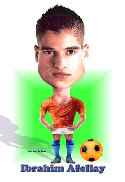 EK.VOETBALLEN, KAMPIOENSCHAPPEN, NEDERLAND, IBRAHIM-AFELLAY, JANVANDELAAR