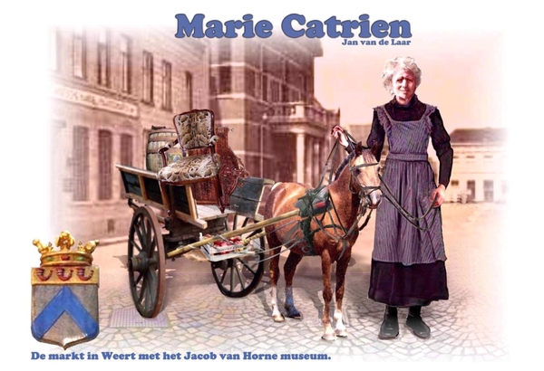 KLEURRIJKE EN MARKANTE WEERTENAREN, MARIE CATRIEN, BEKENDE WEERTENAREN, WOORDSPELINGEN, WEERT, JANVANDELAAR.