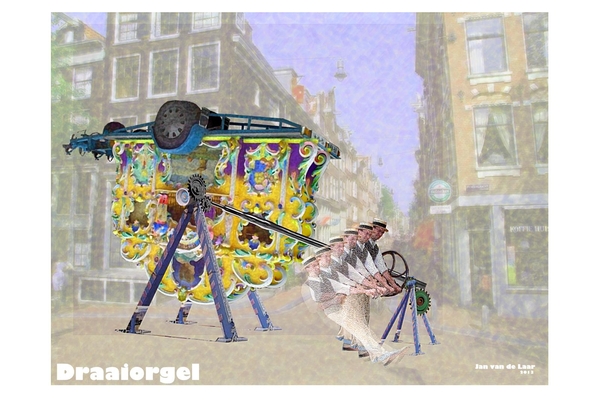 WOORDSPELINGEN.DRAAIORGEL,ORGELDRAAIER, JANVANDELAAR.WEERT