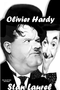 STAN LAUREL AND OLIVIER HARDY, KARIKATUUR.