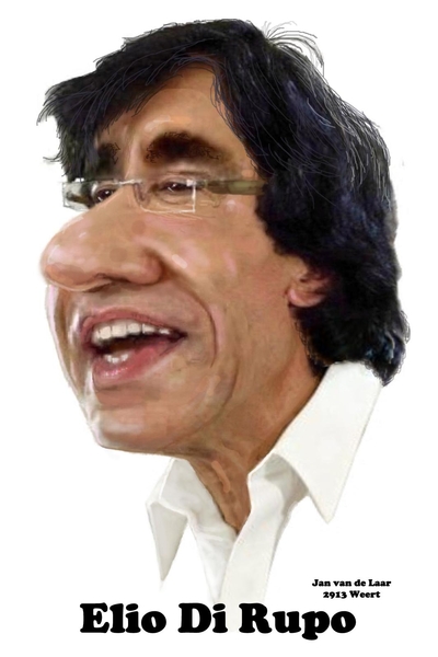 ELIO DI RUPO,POLITIEK, KARIKATUUR.JANVANDELAARWEERT.