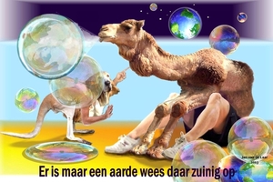 ER IS MAAR EEN AARDE WEES DAAR ZUINIG OP