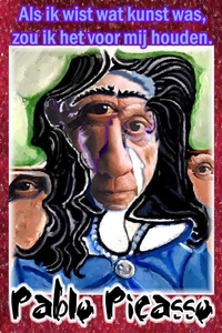 PABLO PICASSO, KARIKATUUR