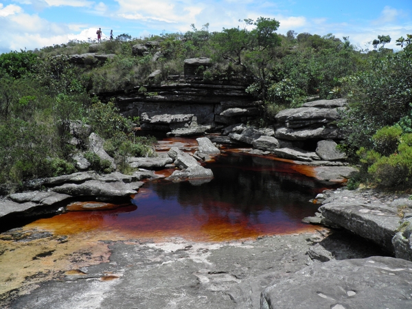 Cascada de Fumaa in de Chapada Diamantina