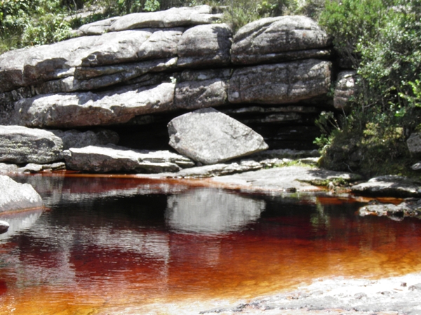 Cascada de Fumaa in de Chapada Diamantina