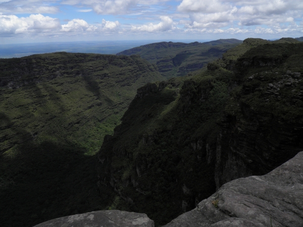 Cascada de Fumaa in de Chapada Diamantina