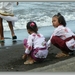 Melasti viering in Banyualit
