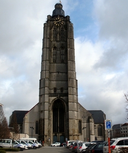de kerk van Oudenaarde..