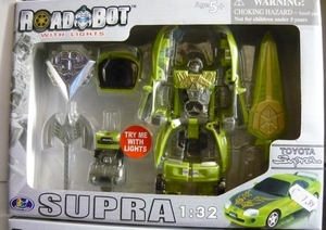 HappyWell RoadBot 1op32 Toyota Supra Green&black