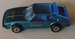 Matchbox Bulgaria Toyota Supra Met Blue&blueInt Jacobs 5arch P102