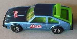 Matchbox Bulgaria Toyota Supra Met Blue&LimeGreenInt Mars 5arch P