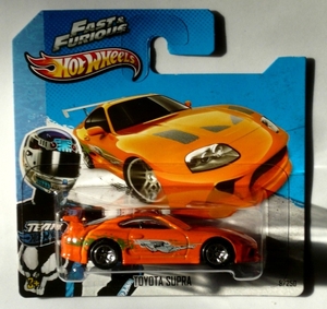 Hot Wheels Toyota Supra F&F orange P1310159 8-250