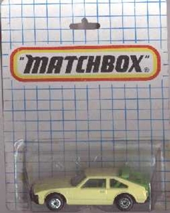 Matchbox Bulgaria Toyota Supra lichtgeel & limoengroen