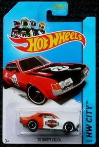 Hot Wheels Toyota Celica Harley Davidson P1390658