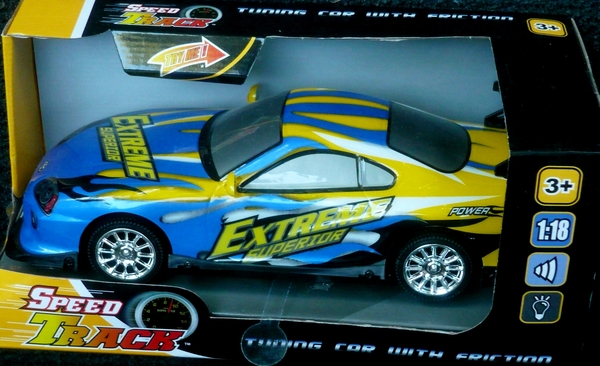 P1400726 SpeedTrack 1op18 Toyota Supra Electro