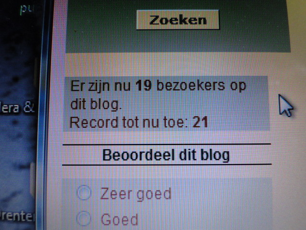 op het Bas & Belle blog was het ook druk