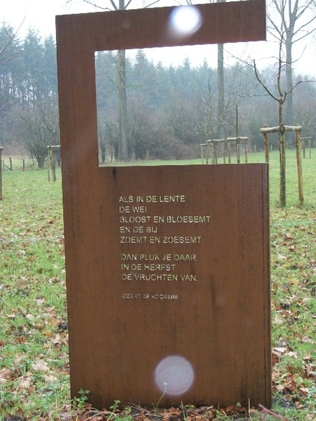 017-Gedicht in Chartreuzinnenbos