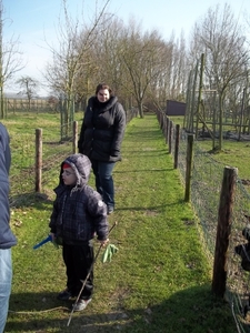 MAURO EN MAMA LINA IN DE KINDERBOERDERIJ VAN SINT-AMANDS