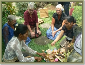 Beschermings ceremonie Melamun