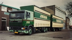 DAF-95 JONKMAN TRANSPORTEN