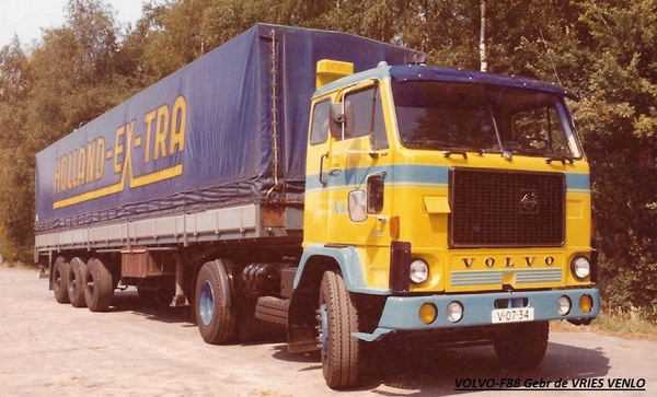 VOLVO-F88  Gebr de VRIES VENLO