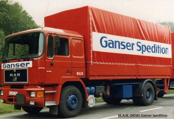 M.A.N.-DIESEL GANSER SPEDITION