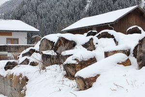 vannacht is er 15 cm sneeuw gevallen