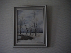 winter met beek