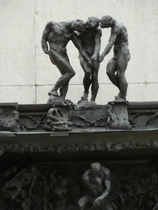 MUSEE RODIN - detail LA PORTE A L'ENFER