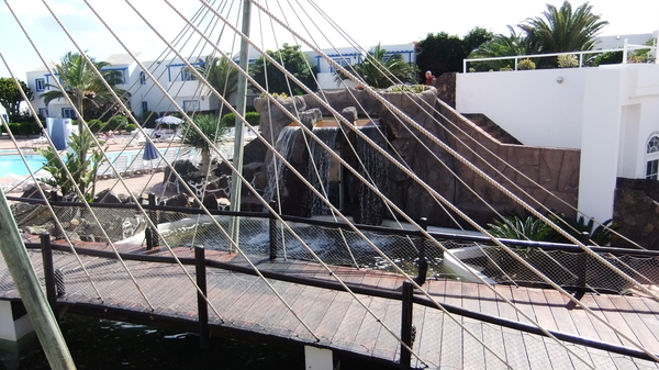 fraai aangelegde tuin